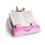 Bookmonster Licorne | Coussin de lecture pour livres et tablettes | Support de livre | Support de tablette | Hôtel de lecture | 