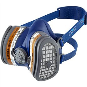 GVS SPR504 Elipse Masque sans entretien avec filtre FFA1P3 contre les gaz organiques et les poussières