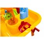 deAO Table à eau de Sable 2 en 1,Jouets d'été de Plage d'enfants,Tableau de bac à Sable,Activité de Plein Air,Tapis de Table de 
