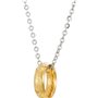 Collier avec pendentif Seigneur des Anneaux - Lotr - Cosplay « The One Ring to Rule Them All » - Elfe Elfe - Bague dorée Gandalf