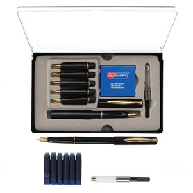 Kurtzy Kit de Calligraphie avec 6 Plumes