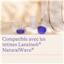 Lansinoh Biberons 4 x 160 ml - pour conserver le lait maternel en toute sécurité - Nouveau design compact pour une meilleure sta