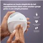 Elvie | Tire lait électrique Elvie Curve | Tire lait portable en silicone pour une expression aisée et mains libre | Succion nat