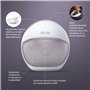 Elvie | Tire lait électrique Elvie Curve | Tire lait portable en silicone pour une expression aisée et mains libre | Succion nat