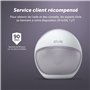 Elvie | Tire lait électrique Elvie Curve | Tire lait portable en silicone pour une expression aisée et mains libre | Succion nat