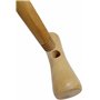 Ensemble de croquet en bois pour 4 joueurs – Jeu de jardin traditionnel pour enfants et adultes – Comprend des maillets, des bal