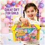 GirlZone Cadeau Fille Jeu de Sable Magique Gâteaux et Gourmandises, Sable Coloré ou Kinetic - Tout dans ce Kit de Modeler pour E