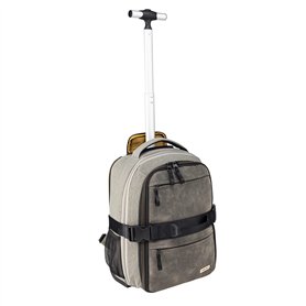 Cabin Max Evos Sac à Dos à roulettes Hybride Extensible 40x30x15 cm et 40x30x20 cm