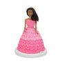 PME Plat à gâteau DOLL06 Little Doll, 115x136x42 mm, Argenté