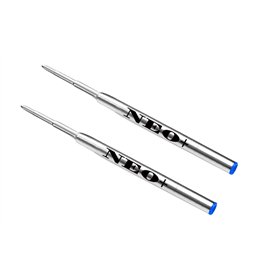 Recharges de stylo à bille NEO+ compatibles avec les stylos à bille Montblanc (2 x encre bleue)