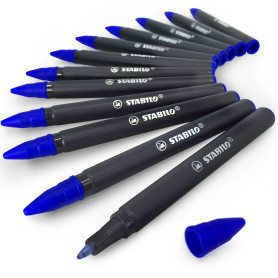 Stabilo Easy Start 12 recharges pour stylo à bille 0