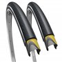 Fincci Pneu Velo 700 x 28c - Paire Réfléchissant Pliable Tire 28-622 avec Protection Anti Creivasion 1mm 60 TPI