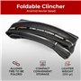 Fincci Pneu Velo 700 x 28c - Paire Réfléchissant Pliable Tire 28-622 avec Protection Anti Creivasion 1mm 60 TPI, pour Route & de