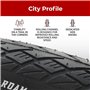 Fincci Lot de 2 pneus de vélo pliables 700 x 35c avec protection en nylon de 1 mm et 2 chambres à air 37-622 Scharader 30 TPI po