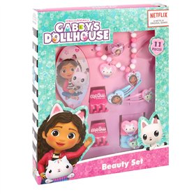 TDL Gabbys Ensemble de bijoux et accessoires pour cheveux 11 pièces pour fille Rose Coffret cadeau pour déguisement