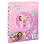 TDL Gabbys Ensemble de bijoux et accessoires pour cheveux 11 pièces pour fille Rose Coffret cadeau pour déguisement, brosse à ch