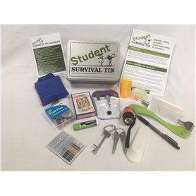 Boîtes de survie pour étudiant - Parfaite idée cadeau pour le lycée et l’université - Pour garçons et filles