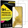4youquality Lot de 2 films de protection d'écran en verre trempé pour Samsung Galaxy S22 Plus/S22+