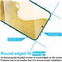 4youquality Lot de 2 films de protection d'écran en verre trempé pour Samsung Galaxy S22 Plus/S22+, résistant aux chocs, anti-ra