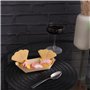 MATANA 100 Bateaux en Bambou, Coupelles en Bois pour les Apéritifs & les Snacks, Bols Jetables (21x11cm) - Mariages, Anniversair