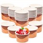 MATANA 50 Coupes à Glace en Carton