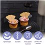 MATANA 50 Coupes à Glace en Carton, Coupelle Dessert Jetable, Pots à Glace (240ml) - Gobelets à Glace pour Anniversaire des Enfa