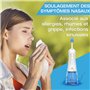 Kit d'irrigation nasale de Tilcare – Kit de lavage nez parfait pour le soulagement des sinus et des allergies - Pot Neti électri
