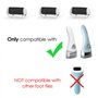 MYCARBON Rouleaux de Rechange pour MYCARBON BCM-1138 et MYCARBON MC-HC10 Pédicure Râpe à Pied Electrique Rapeuse Pied Rechargeab