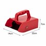 Katai - Outil de cueillette de Baies – Panier en Plastique Rouge avec Peigne métallique et poignée Ergonomique – Parfait pour cu