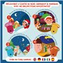 Nene Toys Livre de Contes de Noël Interactif avec Projecteur & Marionnettes d’Ombres - Histoires Magiques & Kit de Théâtre pour 