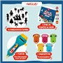 Nene Toys Livre de Contes de Noël Interactif avec Projecteur & Marionnettes d’Ombres - Histoires Magiques & Kit de Théâtre pour 