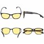 ZILLERATE LUNETTES DE CONDUITE DE NUIT homme et femme, Verres polarisés anti-éblouissement pour vision nocturne, Verres HD tinté