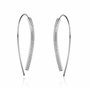 Boucles d'oreilles en fil créées avec des cristaux Zircondia®
