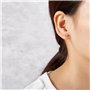 Boucles d'Oreilles Noeud d'Amour Plaqué Or