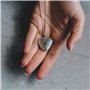 Philip Jones Médaillon Coeur Plaqué Argent
