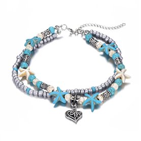 Philip Jones Cheville de Plage Synthétique Turquoise