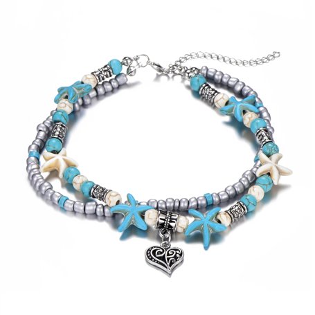 Philip Jones Cheville de Plage Synthétique Turquoise