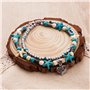 Philip Jones Cheville de Plage Synthétique Turquoise