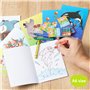THE TWIDDLERS - 72 Petits Livres de Coloriage & 18 Boîtes de Crayons de Cire - Kermesse, Mariages, Anniversaire Enfants, Pochett