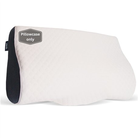 Taie d'oreiller à Mémoire de Forme Derila Fabriquée à Partir de Matériaux de Qualité. Parfaite pour Protéger Votre Oreiller Ergo