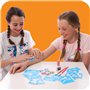 Original Stationery Cadeau Fille - Tatouage Paillette Enfant - Temporaire - Kit De 33 Pièces - Inclut 24 Pochoirs - Tatouage Eph