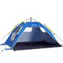 Glymnis Tente de Plage pour 3 à 4 Personnes – Protection Solaire Automatique UPF 50 + Anti-UV – Étanche avec Sac de Transport po