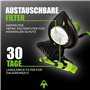 Masque de protection respiratoire Stealth P3 S/M avec filtres HEPAC remplaçables pour une sécurité optimale, masque anti poussie