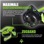 Masque de protection respiratoire Stealth P3 S/M avec filtres HEPAC remplaçables pour une sécurité optimale, masque anti poussie