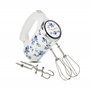 Laura Ashley Batteur Électrique Cuisine 300W avec Imprimé China Rose par VQ - Lave Vaisselle Sûr Batteurs à Main avec Batteurs e