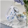 Laura Ashley Batteur Électrique Cuisine 300W avec Imprimé China Rose par VQ - Lave Vaisselle Sûr Batteurs à Main avec Batteurs e