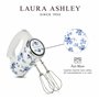 Laura Ashley Batteur Électrique Cuisine 300W avec Imprimé China Rose par VQ - Lave Vaisselle Sûr Batteurs à Main avec Batteurs e