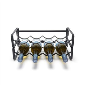 simplywire - Porte-Bouteilles modulable - Porte-Bouteilles empilable - Noir