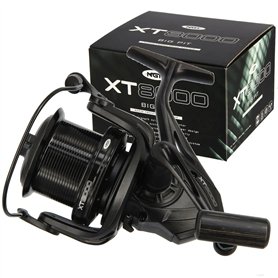 NGT XT-8000 Moulinet de pêche à la carpe Noir