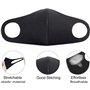 Boolavard Lot de 6 masques en tissu - Protection du visage unisexe avec boucle d'oreille - Réutilisable et lavable